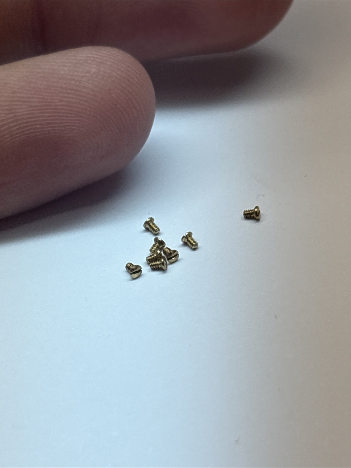 Cartier 18kt Screws For Watch As Is