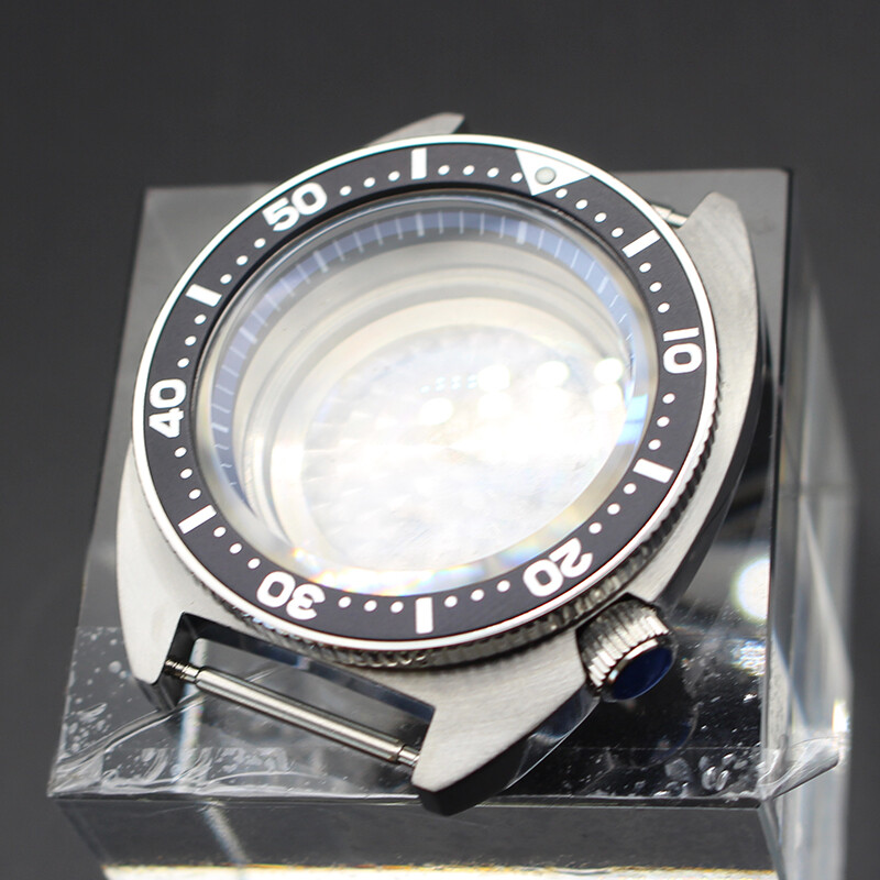 316L Stainless Steel 41mm Modified Seiko Turtle Watch Case nh35 For SKX007 Mod