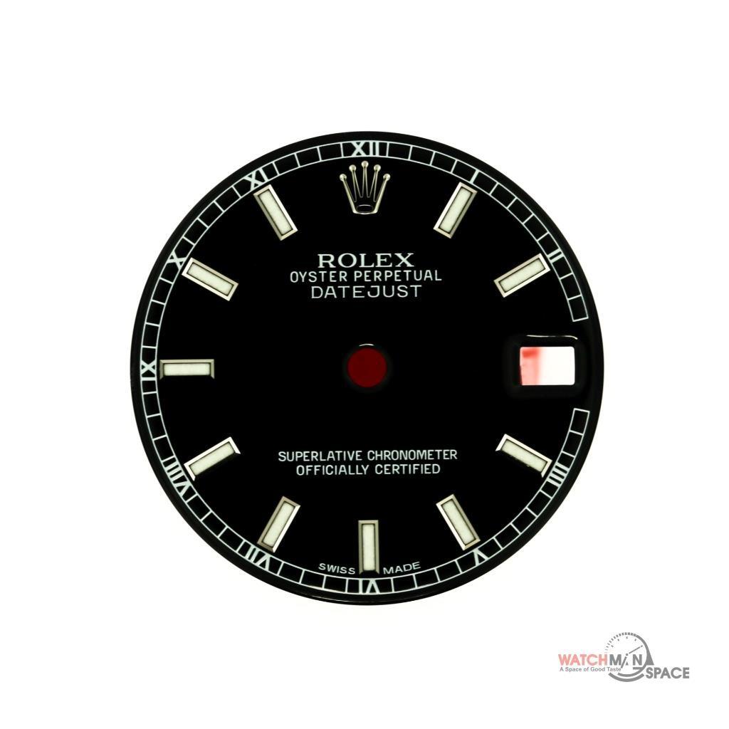 Original Rolex Midsize Datejust 31mm 178274 178240 Black Roman Dial S/S #D71