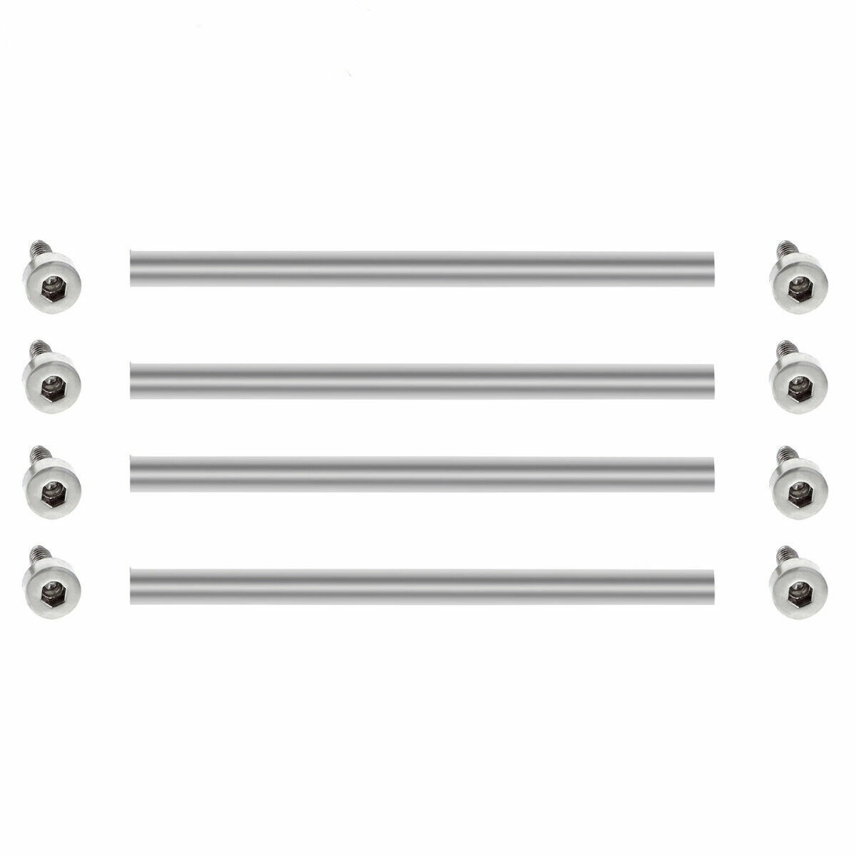 2 SET BAR & SCREW BAR FOR BELL & ROSS BR-03-92 03-94 RUBBER STEEL BAND STEEL