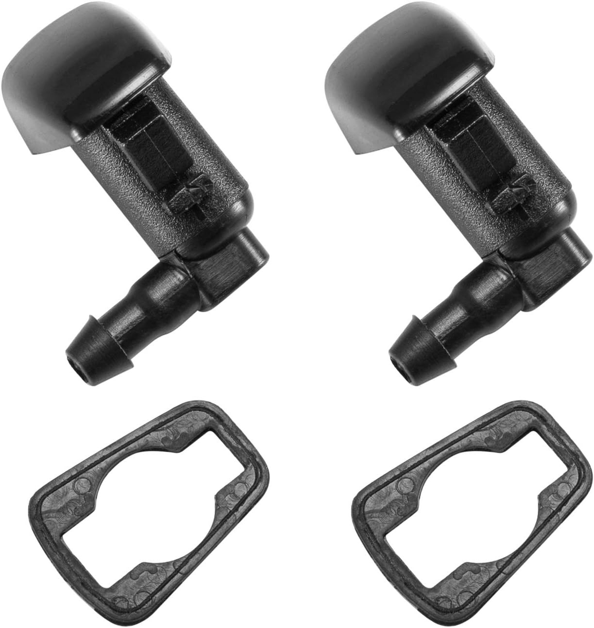 2PCS Front Windshield Washer Nozzle Wiper Spray Kit fit for 2008-2012 F
