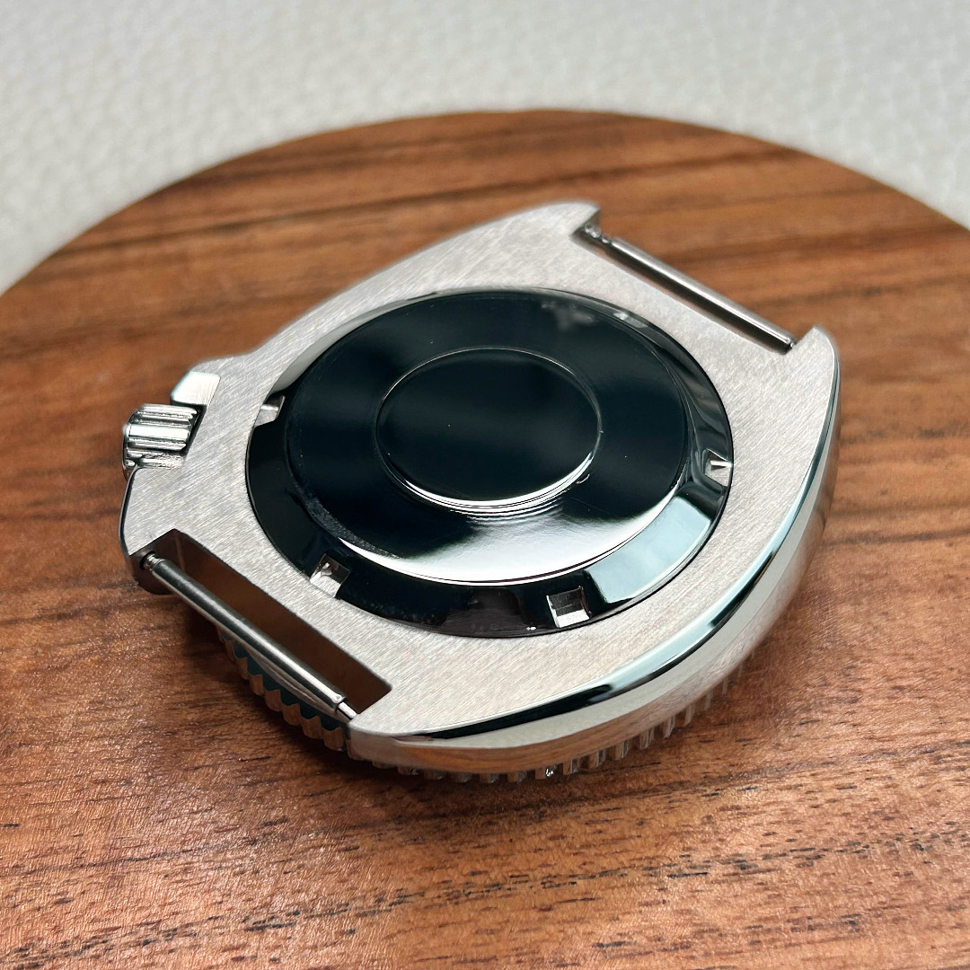 42mm Modified Turtle Watch Cases Sapphire Crystal Glass For Nh35 NH36 Movement