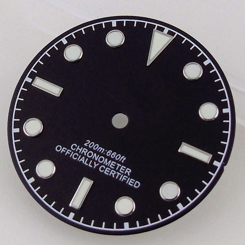 29mm Black White Gray Blue Green dial Fit NH35 NH36 Miyota 8215 ETA 2824