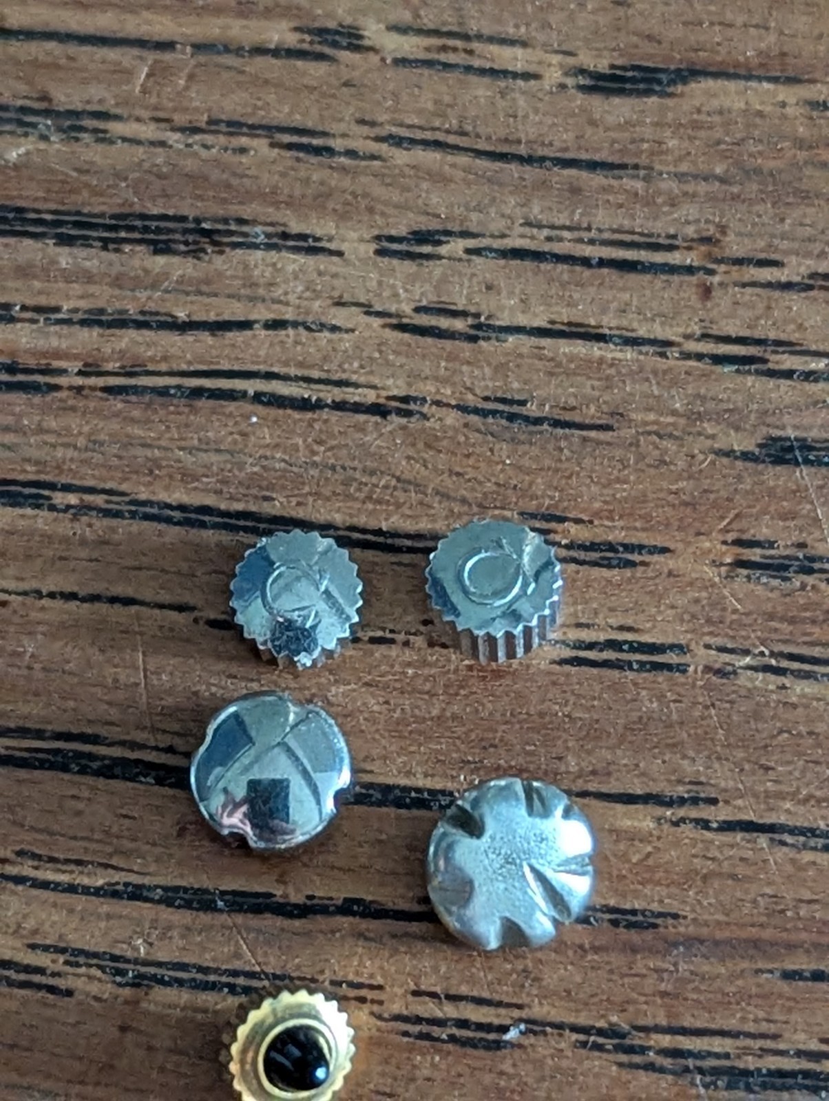Omega Watch Crowns, Used / Damaged, for Repair, Watchmaker Parts #S815