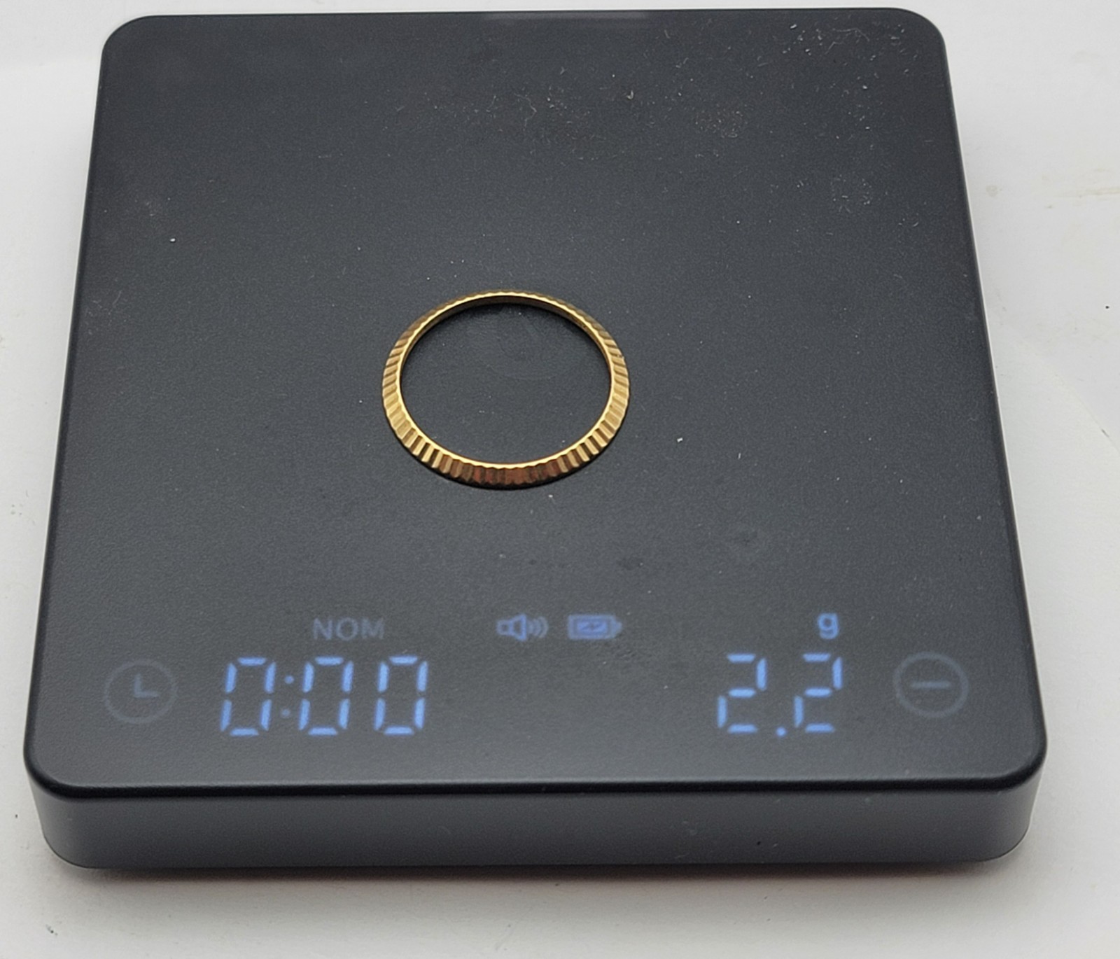 Custom Solid 18K Yellow Gold 25 mm Bezel fits Rolex Models 2.2g