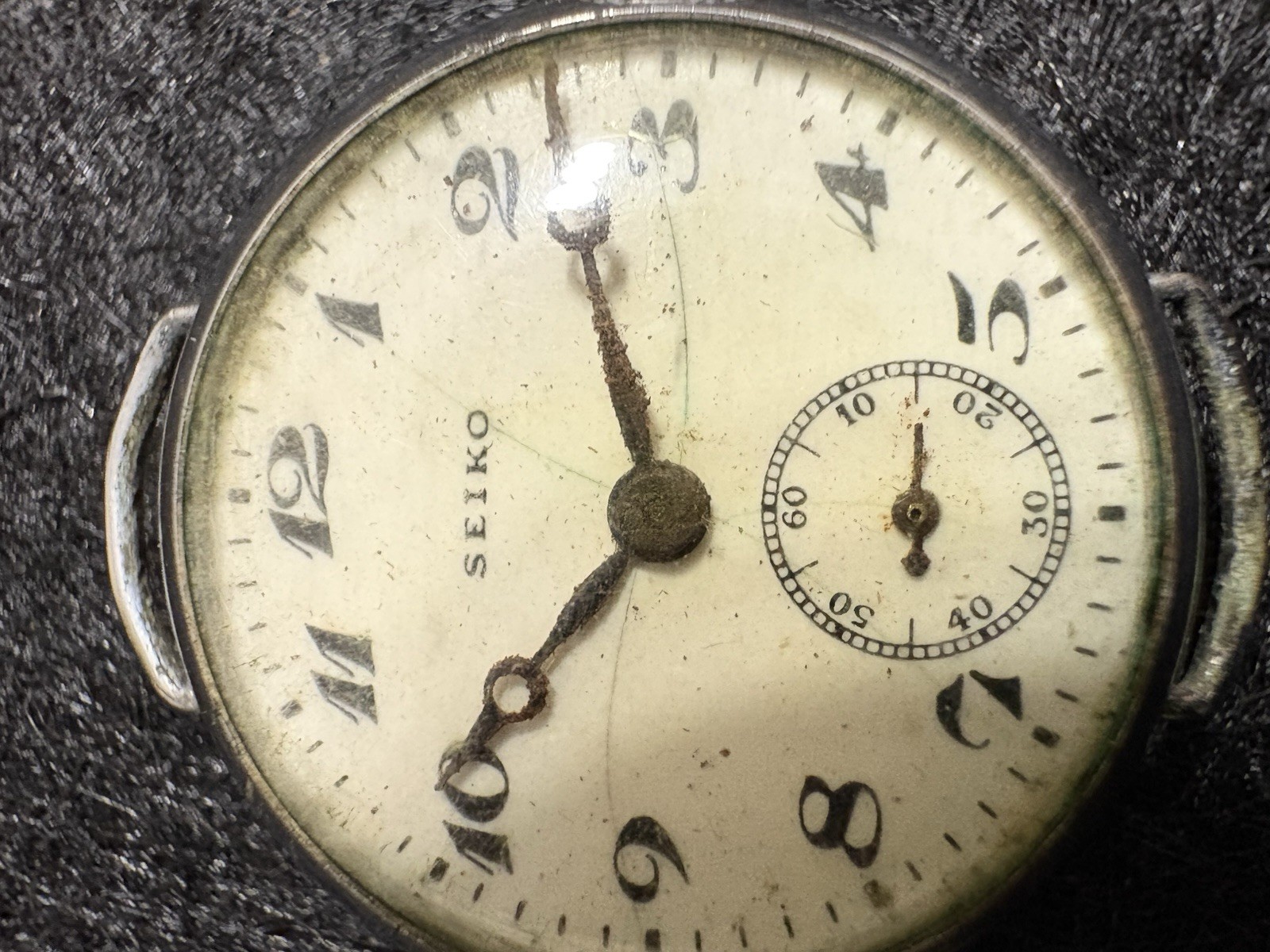 Museum Rare Antique 1924 First SEIKO Wristwatch SKS 7J Adjusted Movt Vintage