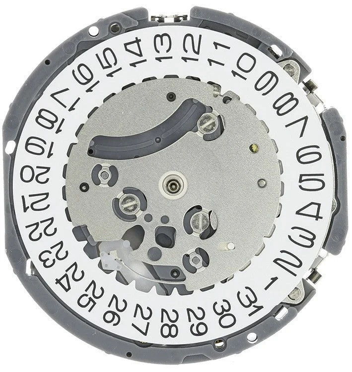 New Japan Seiko SII / TMI / Epson VK63 Watch Movement, 13 1/2 Ligne, 3 Hands