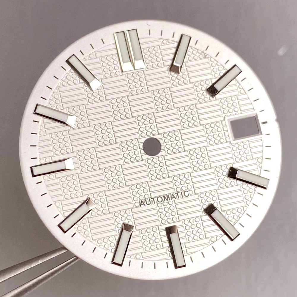 Fit NH35 Multicolor 28.5mm Watch Dial Textured Wristwatch Face Parts Luminous