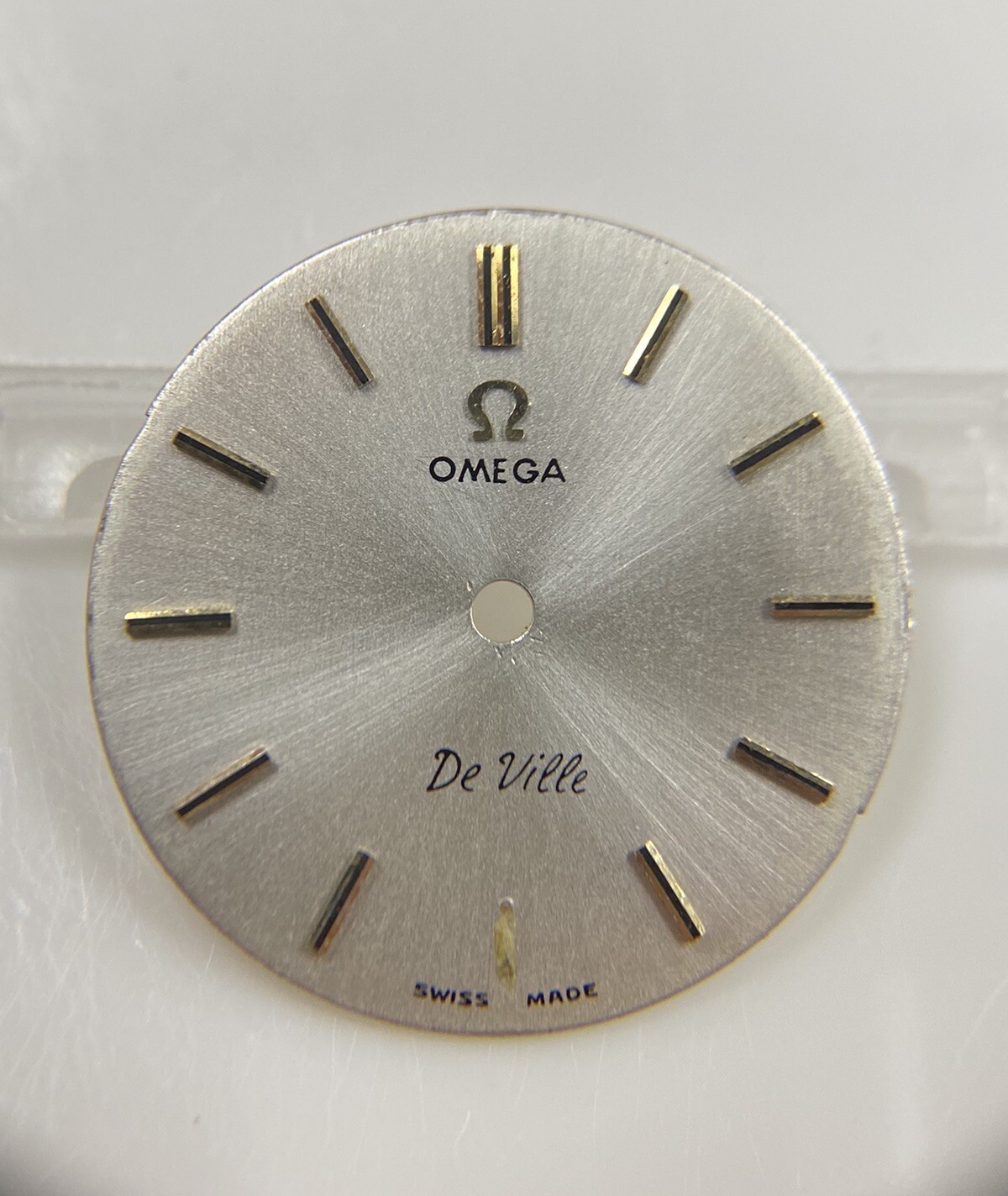 Original Omega De Ville Cal. 620 Silver/Gold Stick 20.5mm Dial