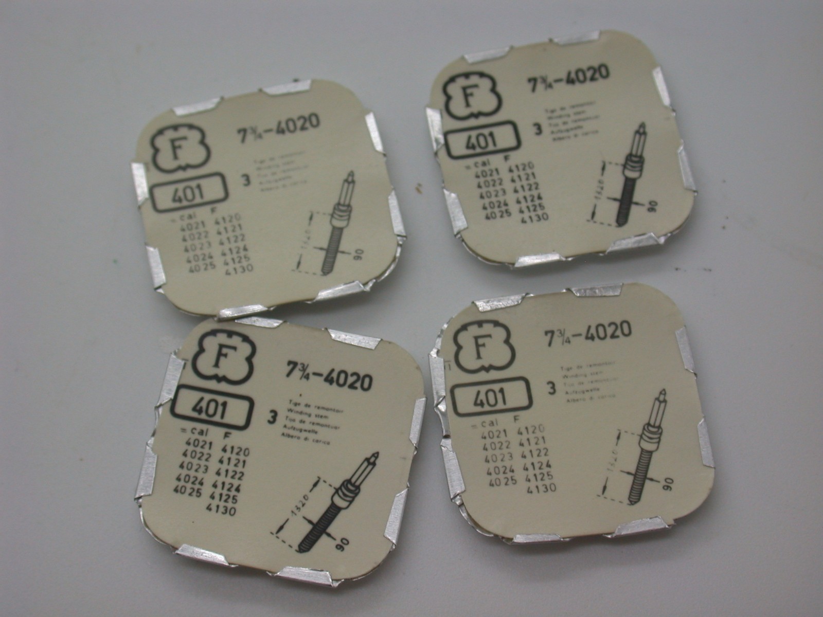 F Winding Stem Part #401 Calibre 21N – 4062 Genuine Watch Repairs Part Stems