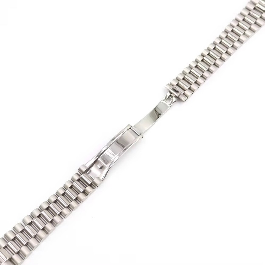 20mm Rose Gold Sliver Gold Stainless steel Watch strap Folding buckle