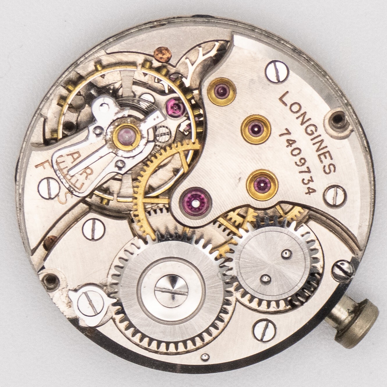 Vintage Longines 19.8 mm x 4.7 mm Wristwatch Movement, Parts / Repair