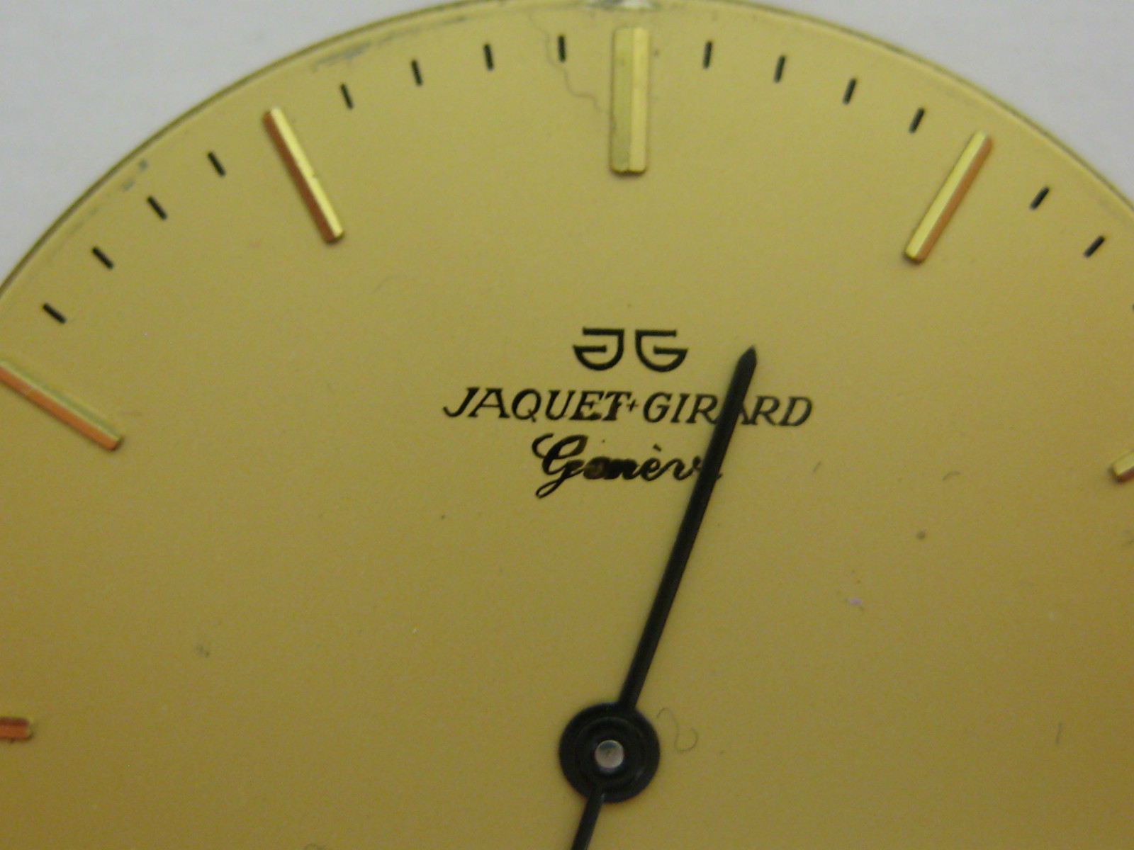 Jaquet Girard genuine pocket watch movement in working order.