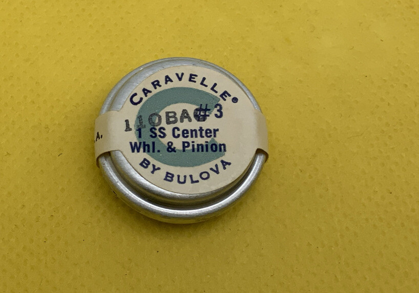 Bulova Caravelle 11 OBAC #3 Center Wheel. Sealed. NOS (12A1)
