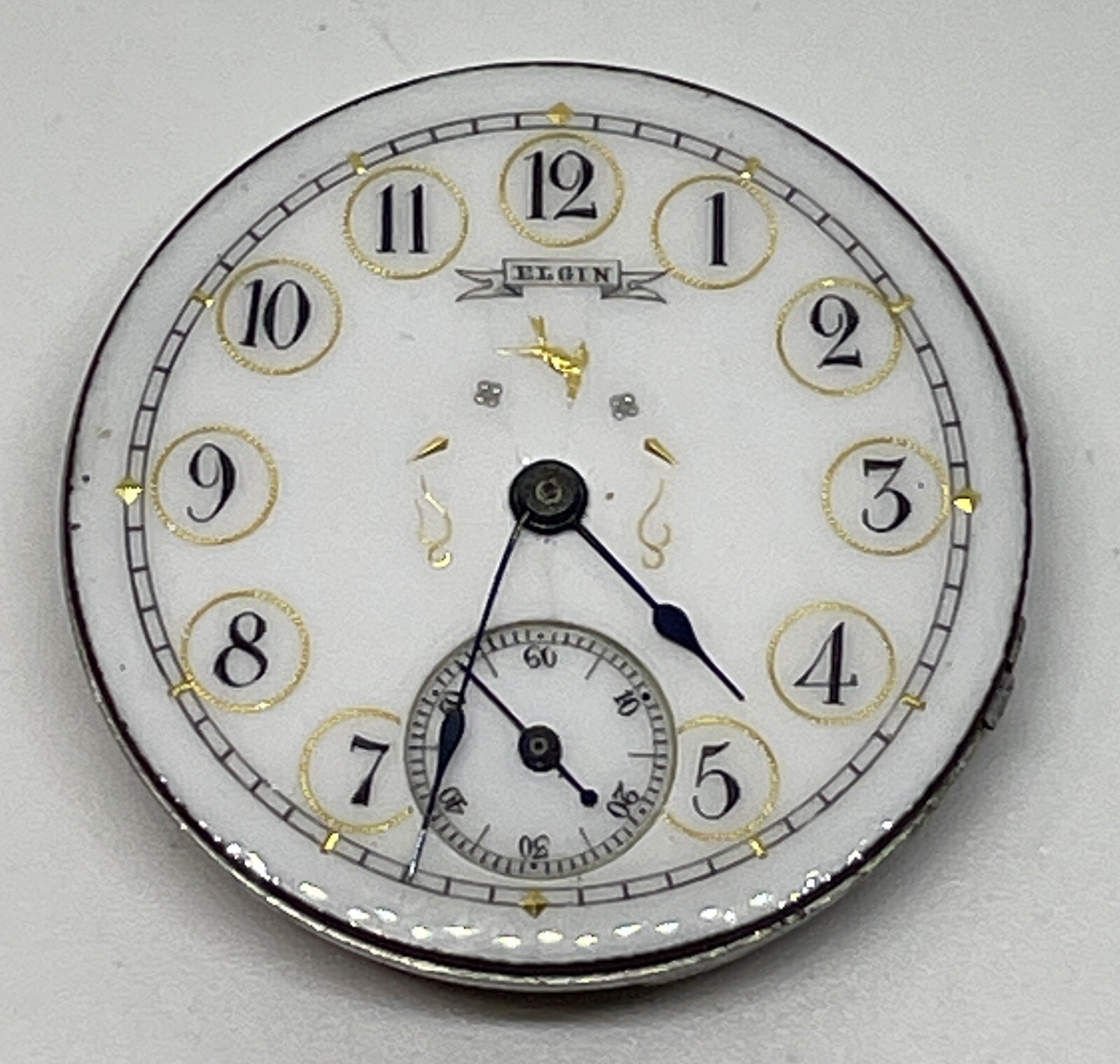 ELGIN POCKET WATCH MOVEMENT 1891 0s 11 Jewels Runs