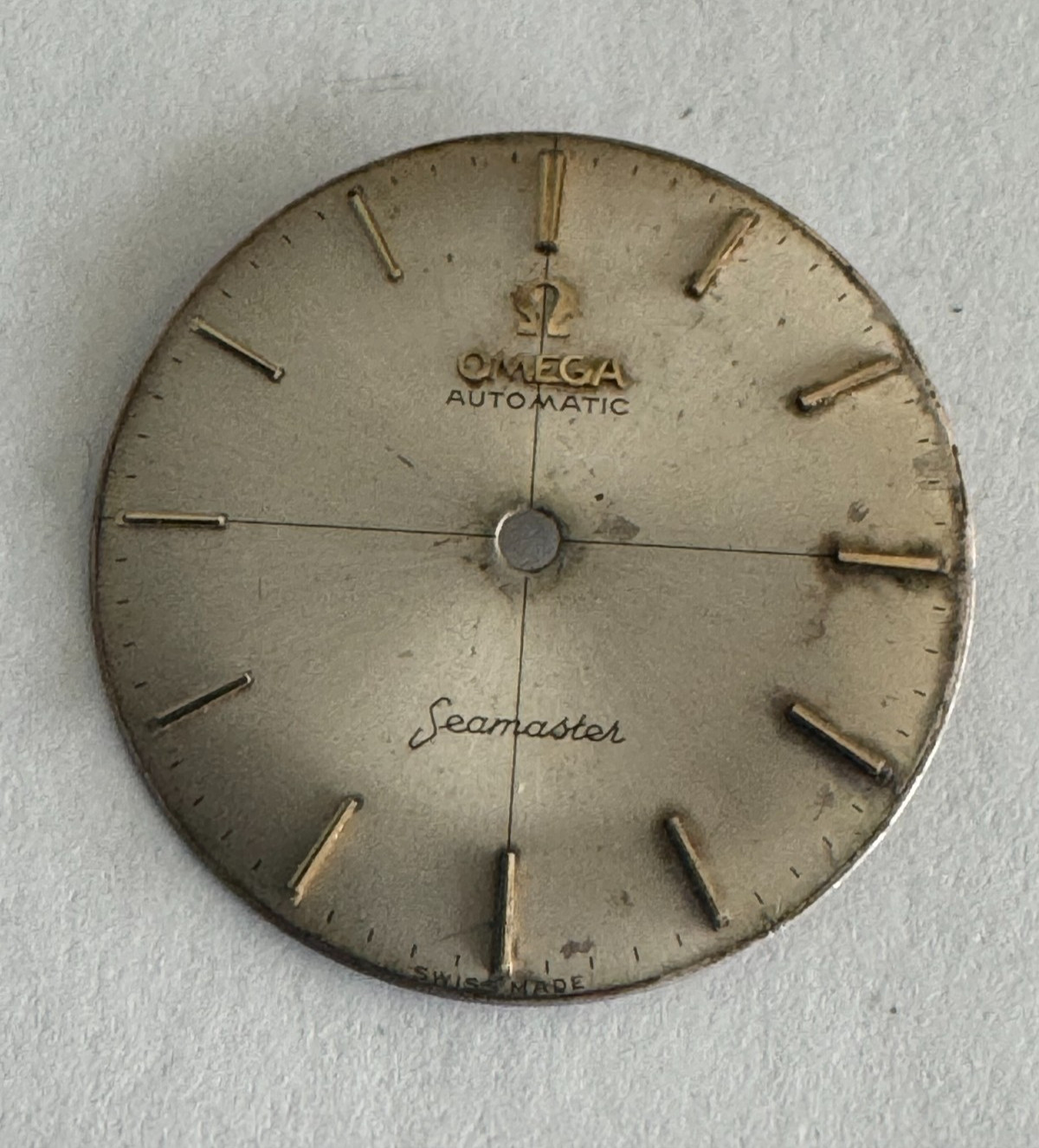 VINTAGE OMEGA 570 SEAMASTER METAL DIAL KIWANIS 29.4MM IN DIAMETER