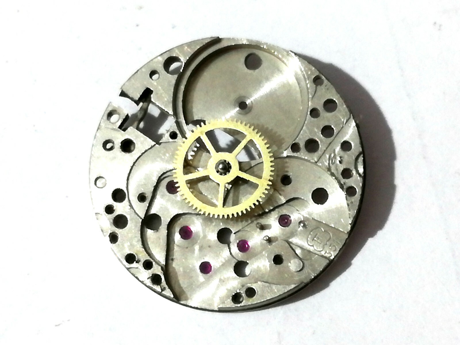 Movimiento FELSA F 351 de cuerda incompleto original para piezas recambio