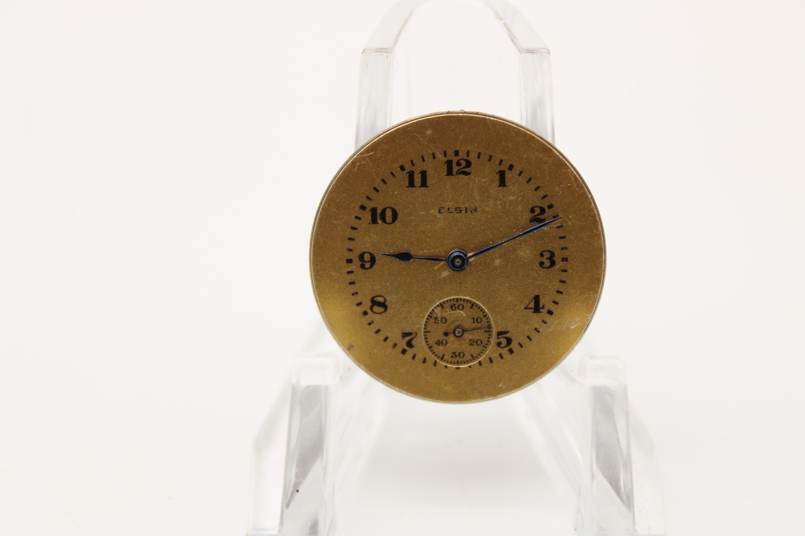 1919 ELGIN POCKET WATCH MOVEMENT 21146245 GRADE 431 6/0s 7j (LP3)