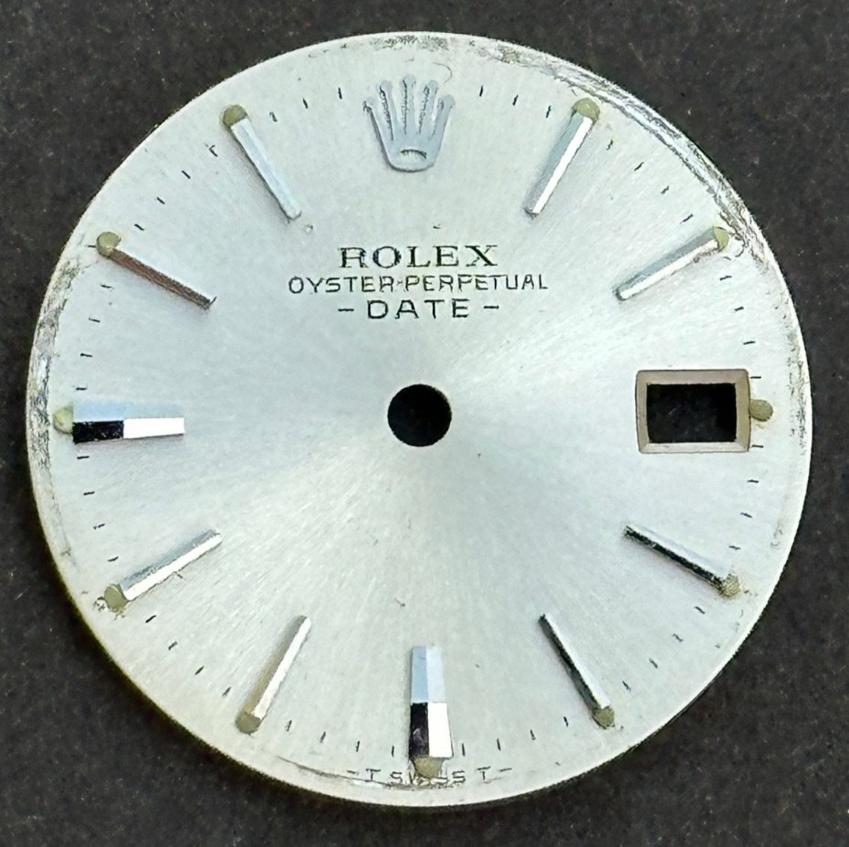 Vintage Rolex Oyster Perpertual Date Watch Dial For 26mm Case 6517 6519 6917