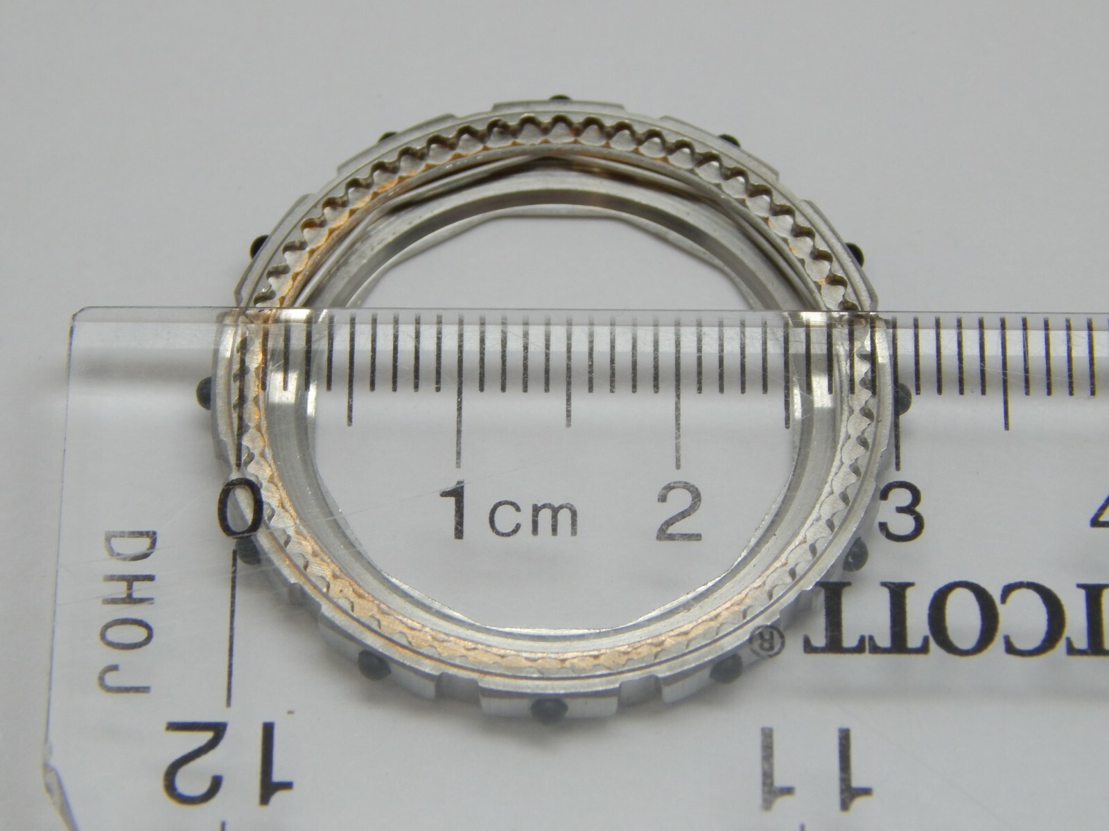 TAG HEUER Professional 3000 Watch Bezel w/ Retaining Spring | 33mm 22.15mm