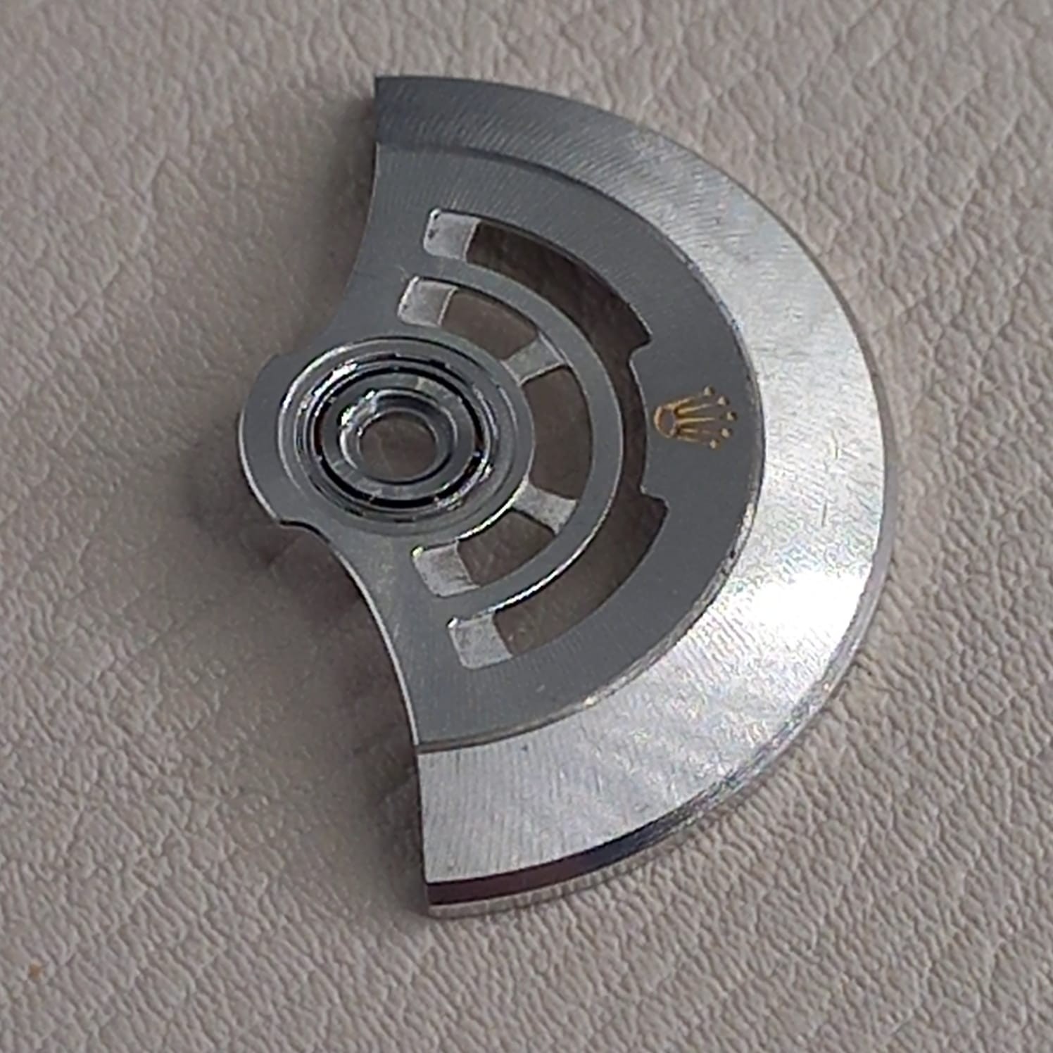 ROLEX Rotor 3235/3255 570 Oscillating Weight Butterfly. Used Spare Part.