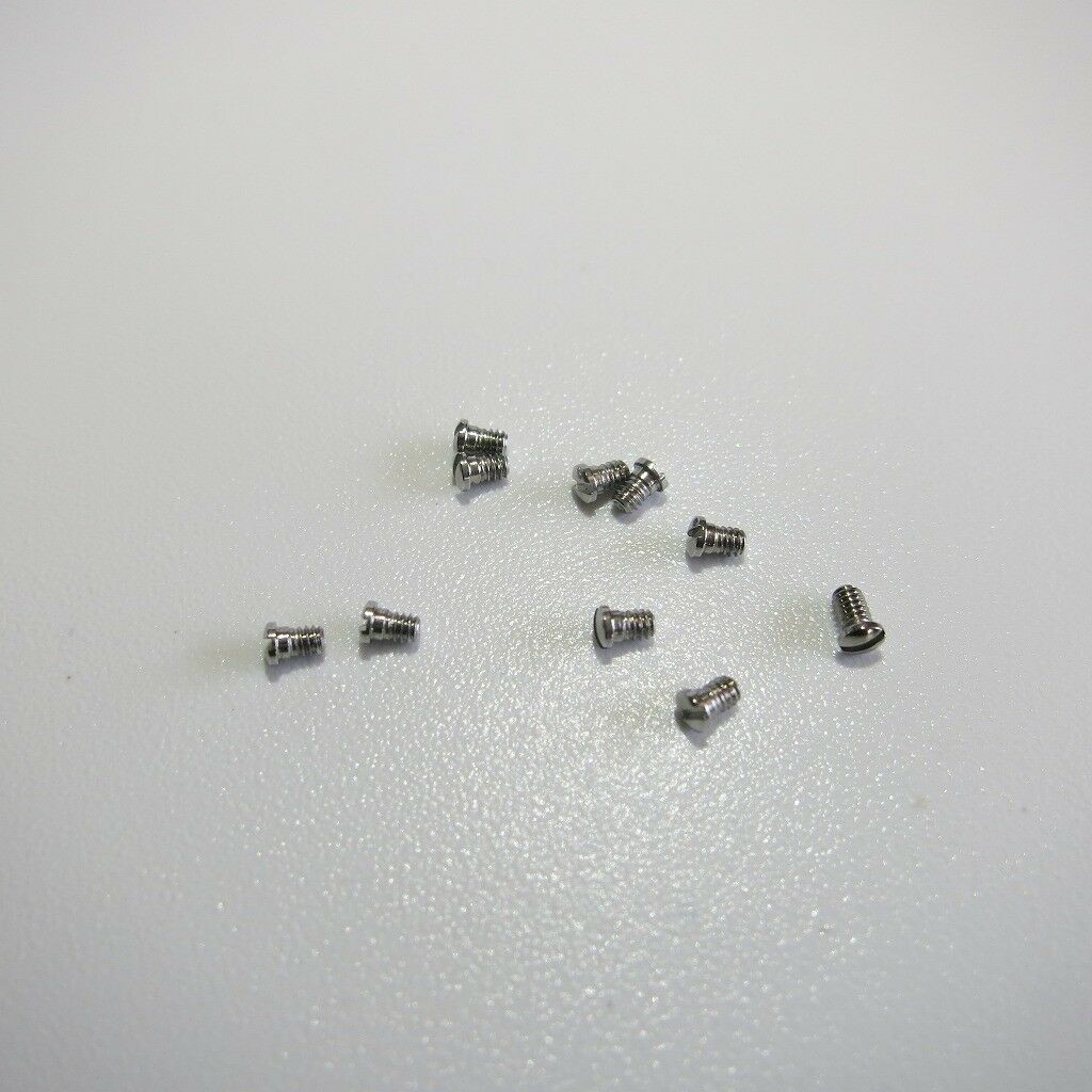 120pcs Assortment Stainless Steel Watch Back Case Cover Repair Screws Mixed Size