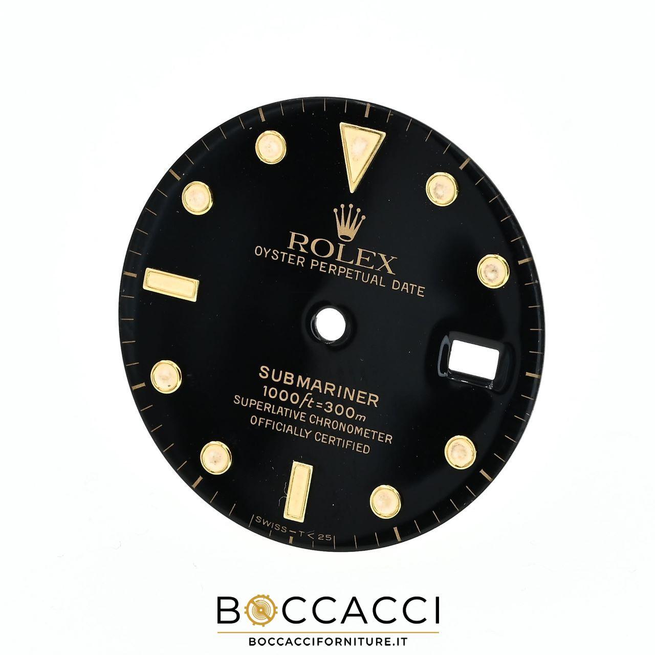 ROLEX Black Dial OYSTER Perpetual Submariner Date Ref 16613 – 16618 …
