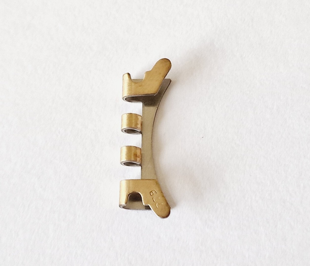 Omega Bracelet End Piece/Link Gilt Reference 779 Genuine (x2)