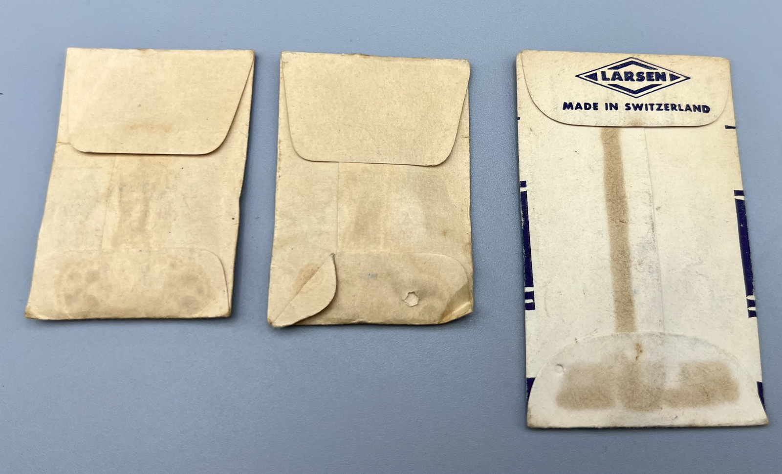 LOT 3 REZISTA #243 (6 10 10.5) COMSCO BULOVA MAINSPRING WATCH PARTS NOS LOT D15