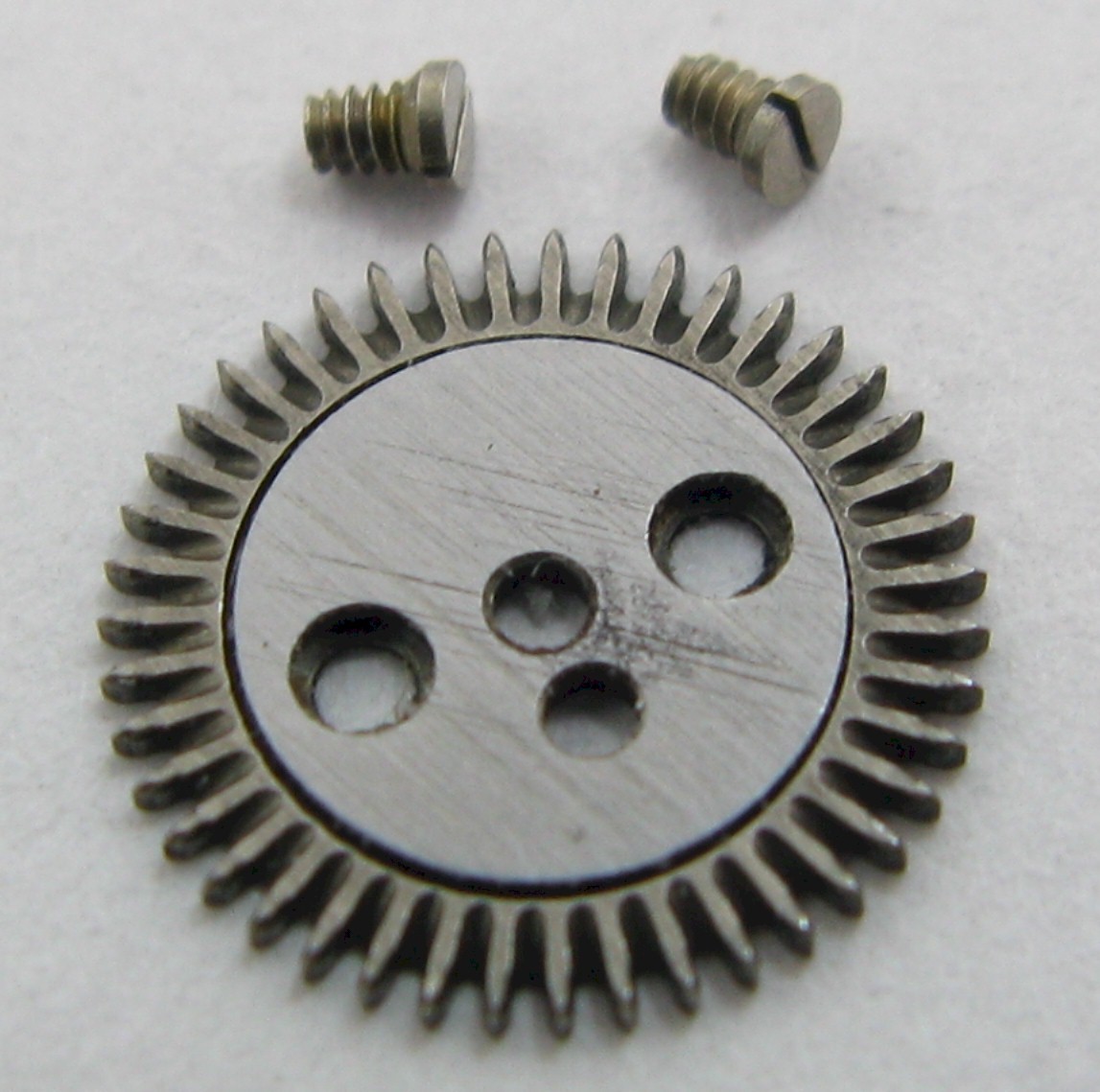 chronograph Lemania 1270 watch parts crown wheel with its core
