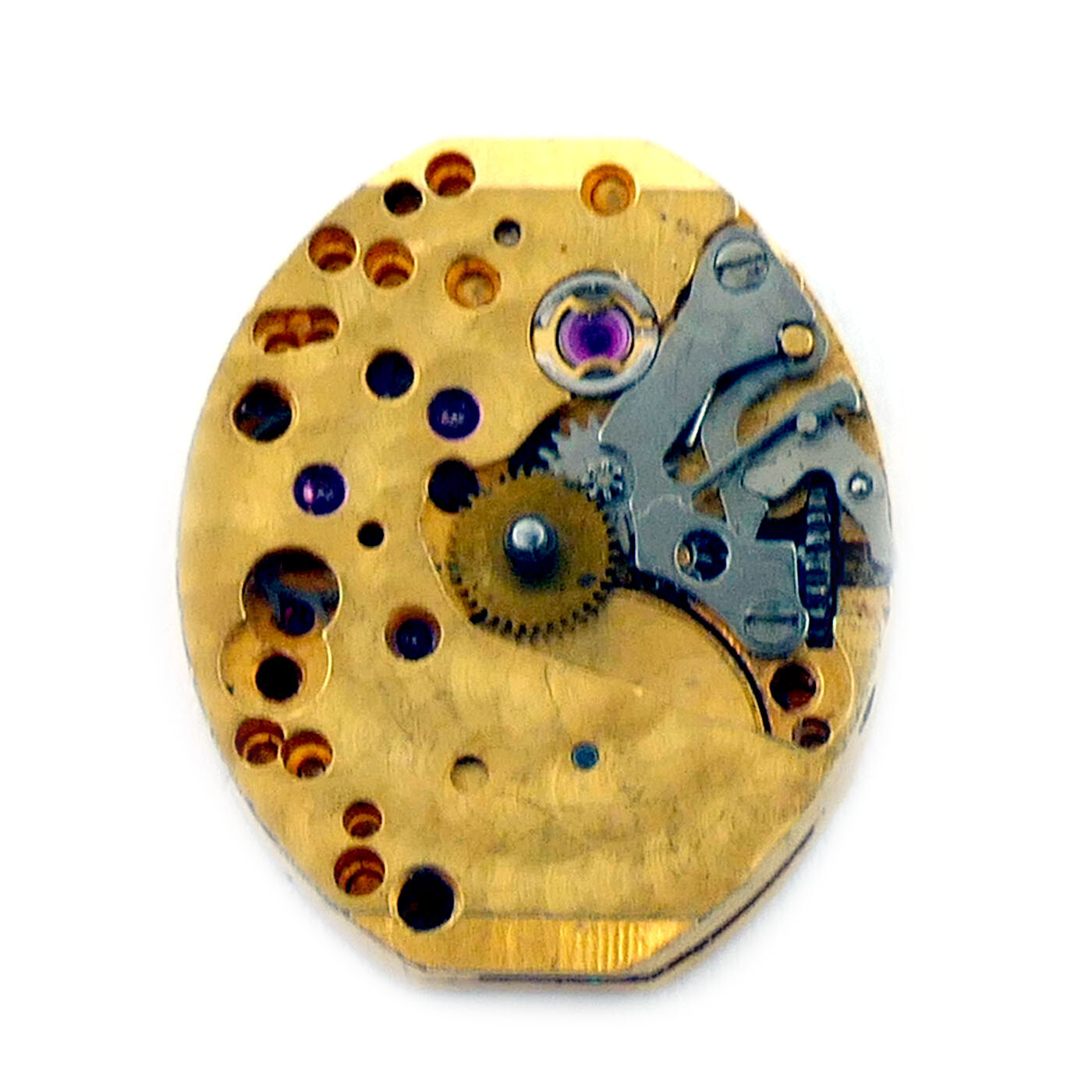 MATHEY TISSOT WATCH MOVEMENT 17 JEWELS UNADJUSTED .722