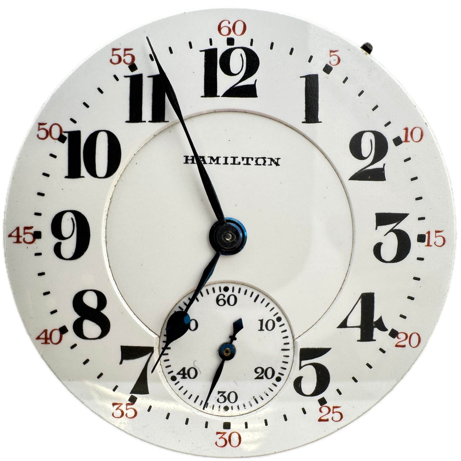 Antique 16s 1927 Hamilton 21j Mechanical Railroad Pocket Watch Movement 992
