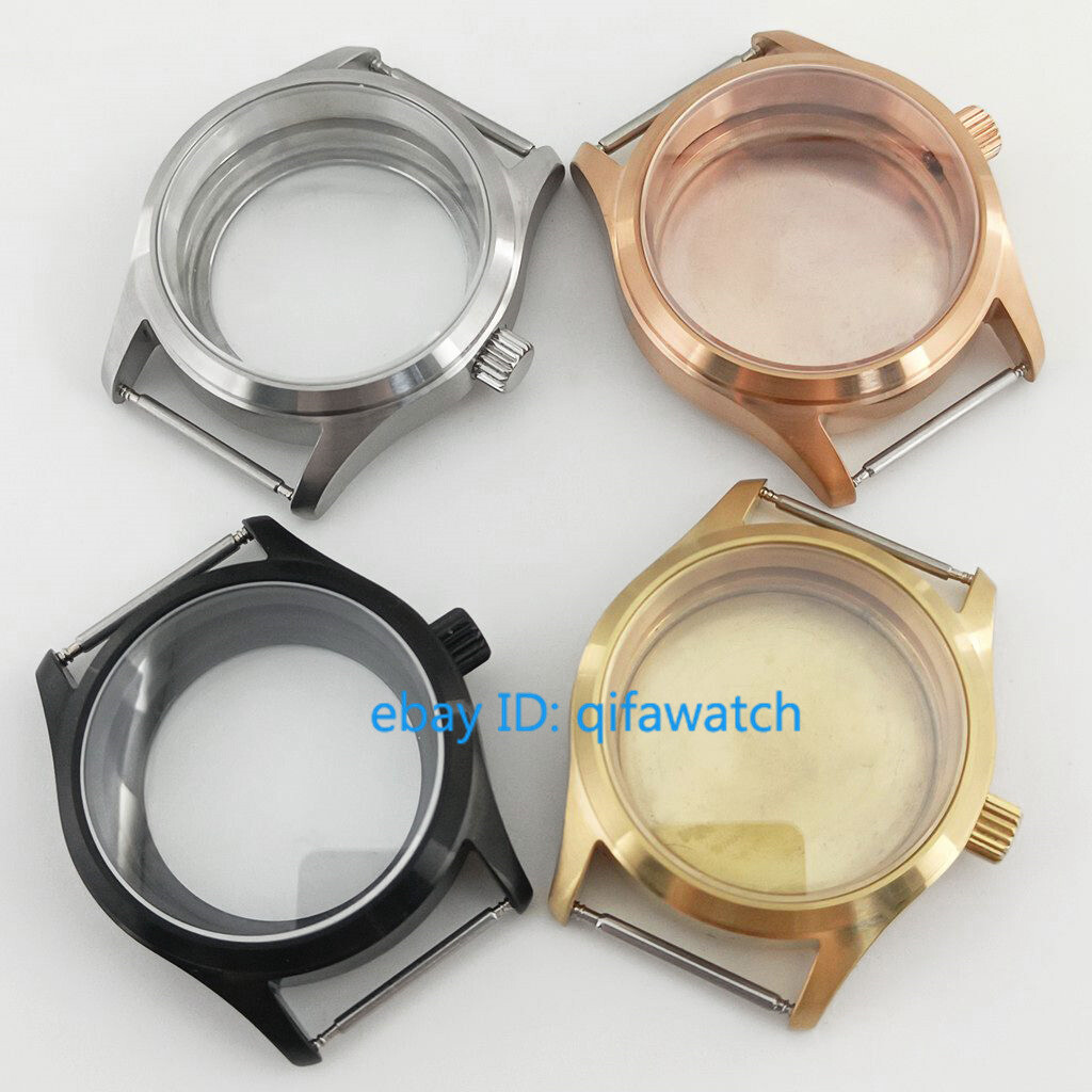 36mm 39mm watch case Sapphire Glass fit NH34 NH35 NH36 ETA 2824 PT5000 movement