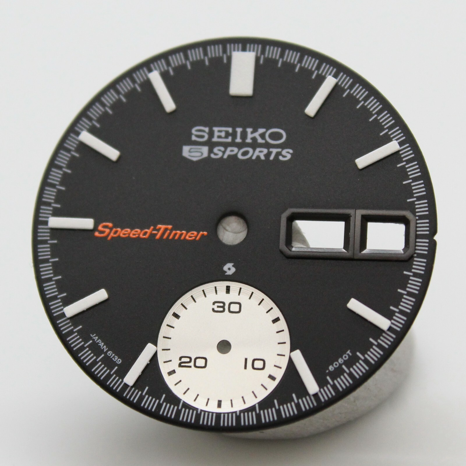 Dial SEIKO Chrono 6139-6030 6139-6031 6139-6032 Black Speed Timer speedtimer