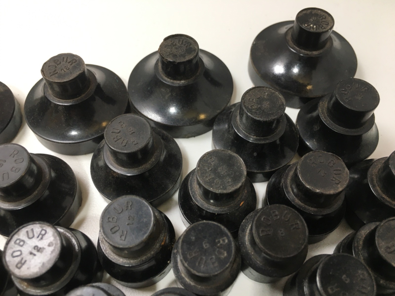 Robur Crystal Press Dies Acrylic/Bakelite Used Various Sizes