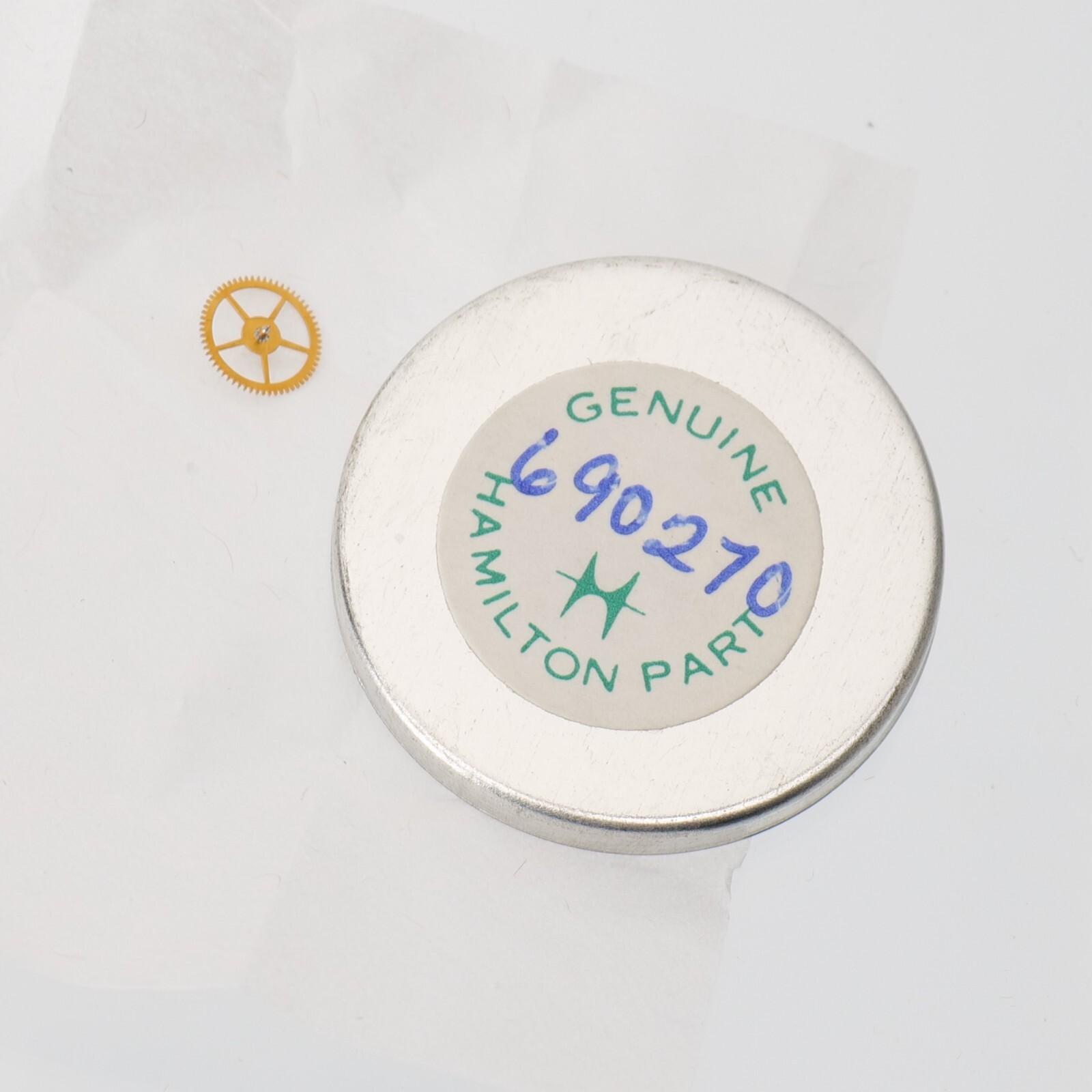 NOS Hamilton Watch Third Wheel Part #690270 For 747, 730 Watchmakers Parts (H9)