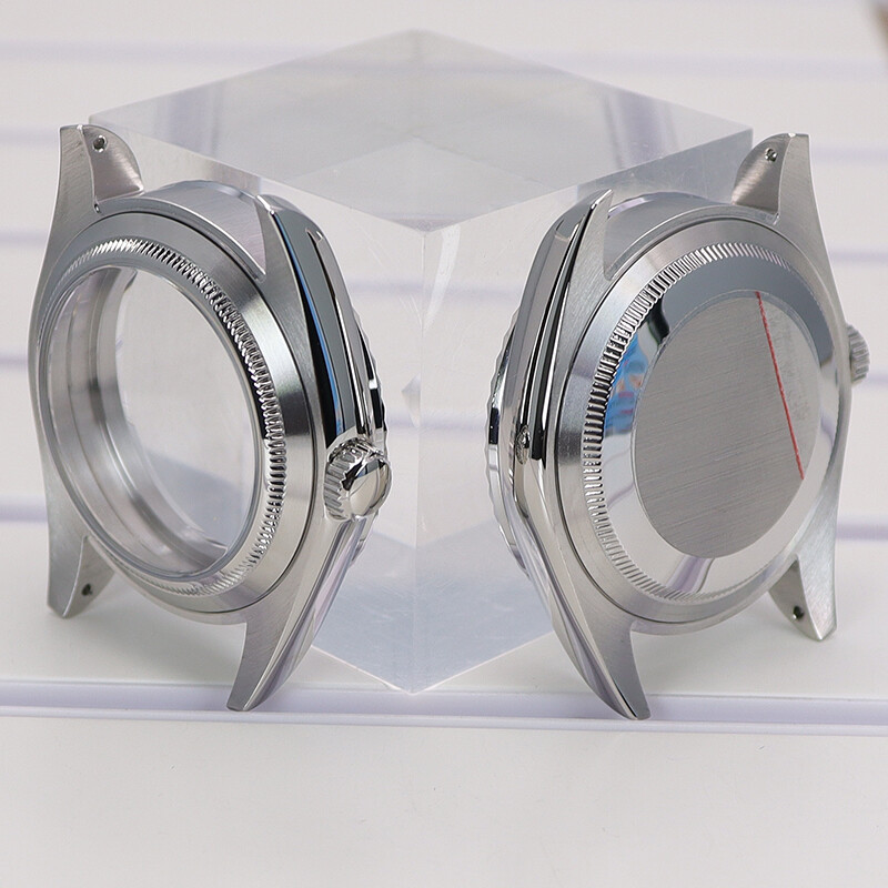 stainless steel Explorer Watch Case nh35 Sapphire Glass For Seiko NH35 Movement
