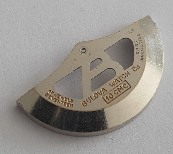 Bulova Caliber 10CMC Part 344 EB No 1143/1 (Rotor Weight Without Bushing Gear)