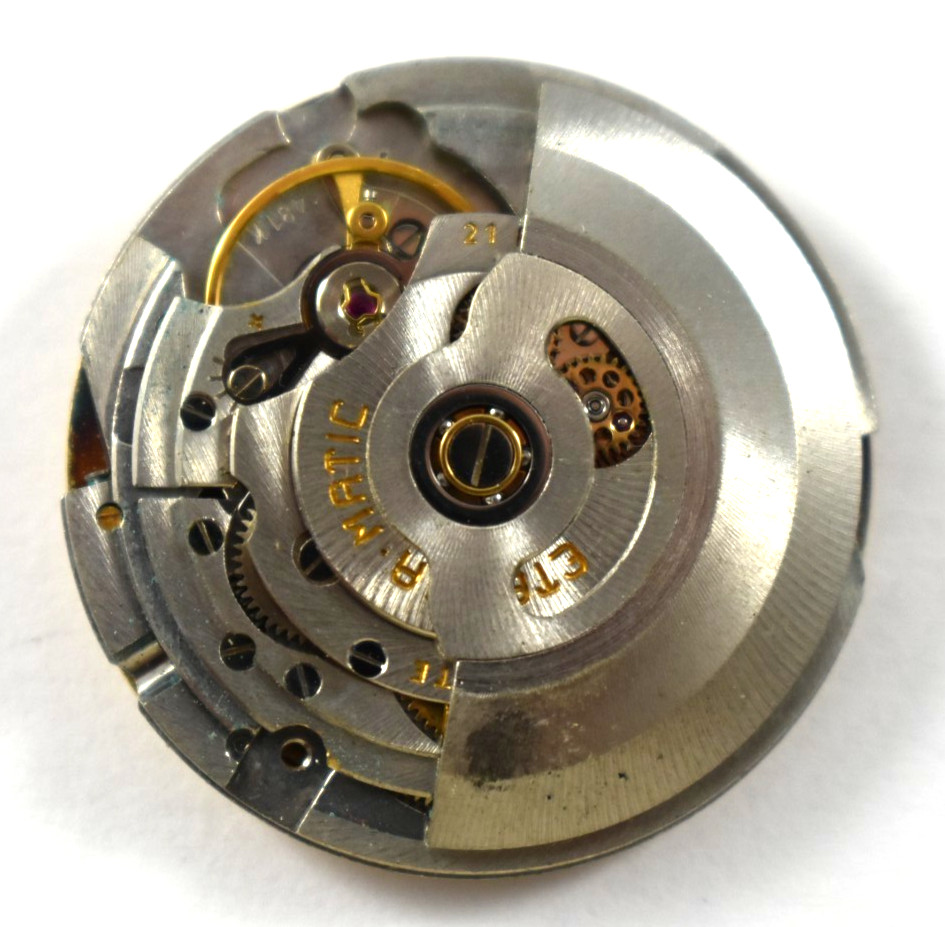 Vintage Eterna-Matic 2000 Centenaire 1481K Wrist Watch Movement lot.ek