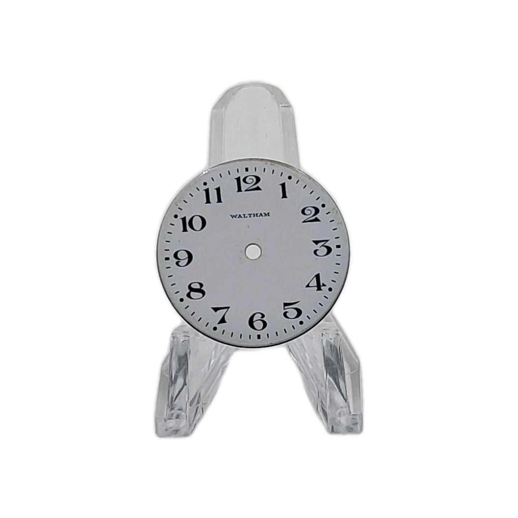 Waltham 26.1mm Enamel Pocket Watch Dial Only 1796