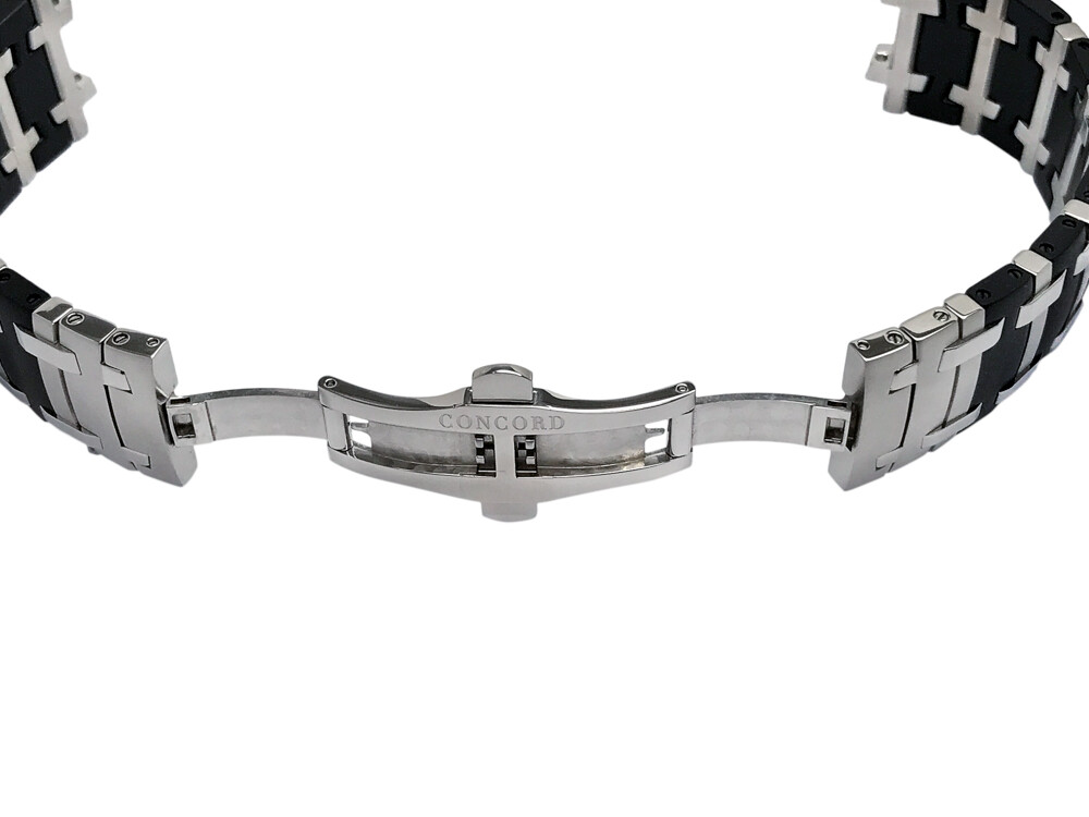 NEW Replacement Bracelet for Concord Saratoga 14.C2.1894 Stainless Steel & PVD
