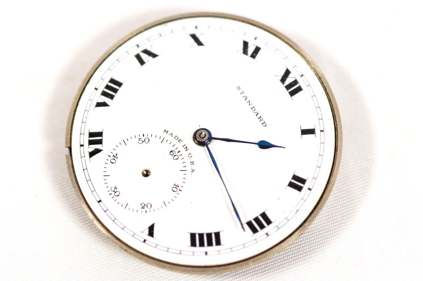 Standard Watch Co Pocket Watch Movement Model BF Grade 171 & Dial