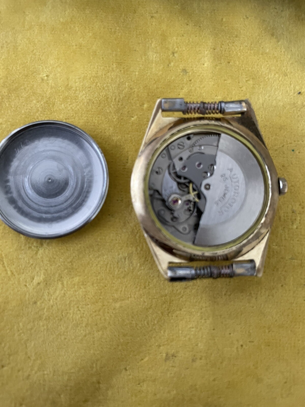 Ingraham 25j watch movement Autorotor Wrist Watch