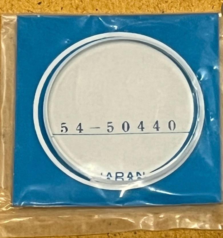 Original New Old Stock Crystal With Gasget For Citizen 54-50440 Bullhead. Each