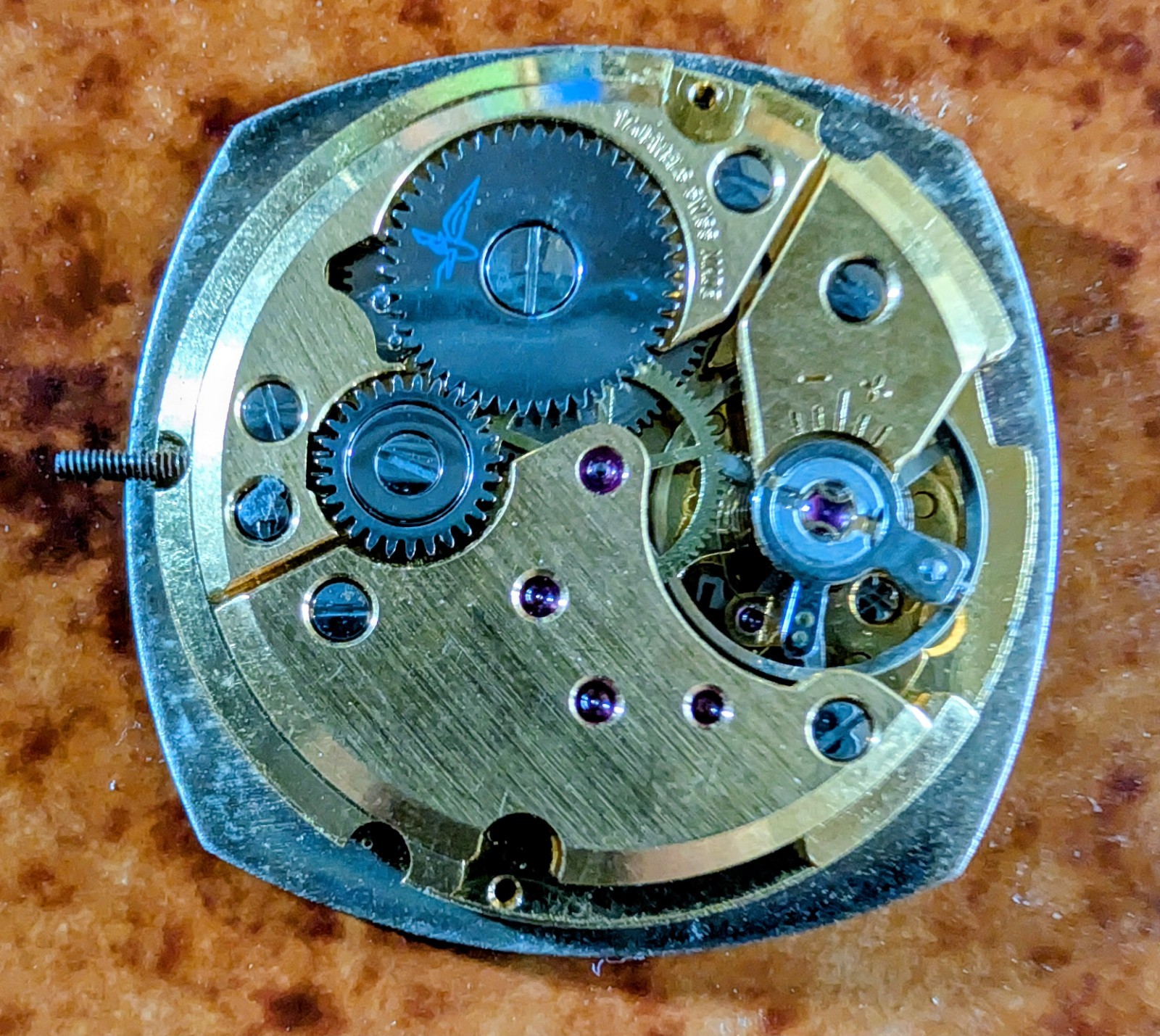 Rotary Tavannes Peseux 7056 17j Watch Movement Spares Repairs