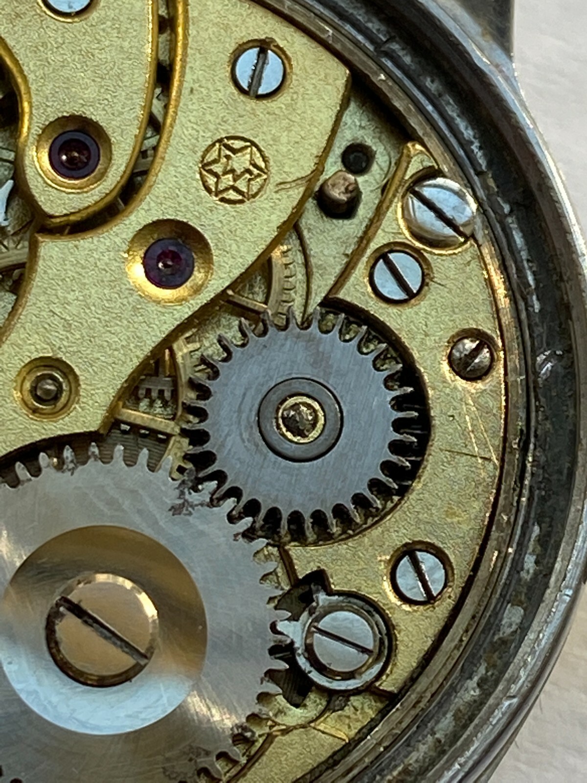 VINATEG MEN WATCH PARTS MOVEMENT Lunesa WEST END WATCH Co. MILITARY RRR