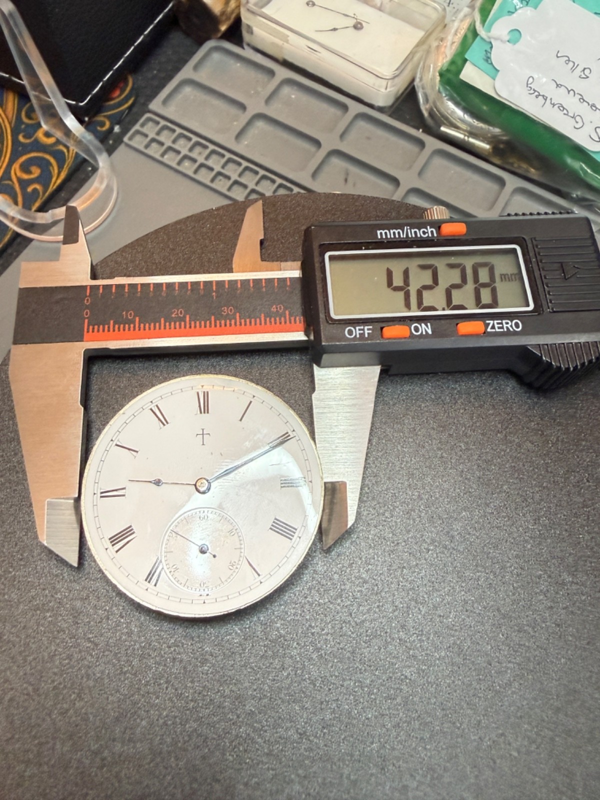 For Parts / Project: Vintage Ingersoll Trenton, Pocket Watch Movement, 1900-1913