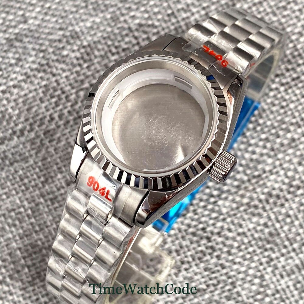 26mm Women Watch Case for NH05A NH06A Movement Sapphire Crystal Lady Watches