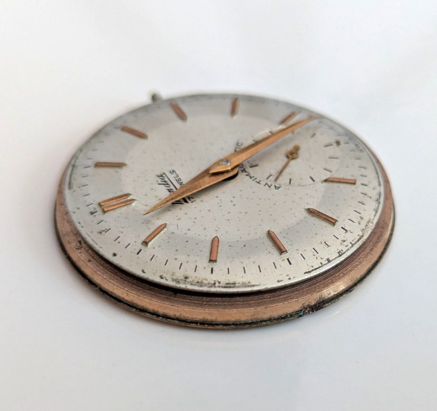 Mondia 17 Jewels Swiss Antimagnetic Watch Movement 33x33mm Parts Repair Dial