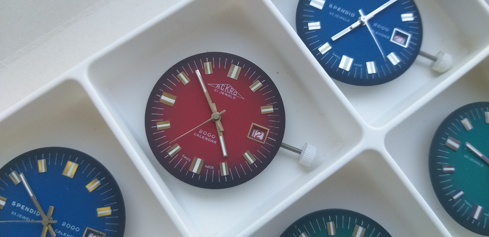 Bettlach EB cal. 8024 Unfinished Vintage Swiss Watch Project Lot New Old Stock